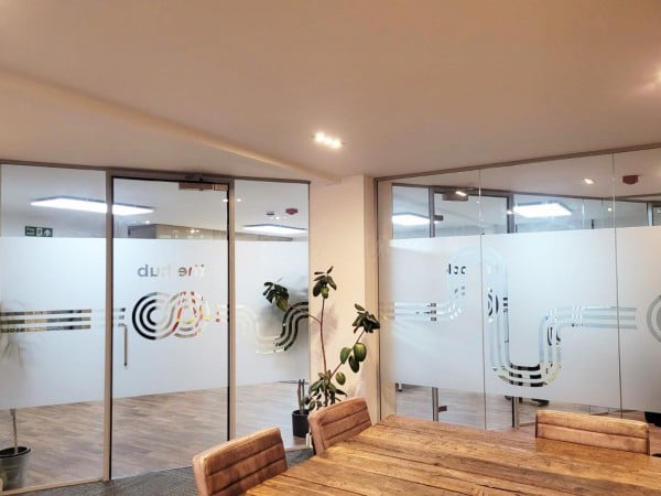 Acoustic Single Glazed Glass Office Partitioning