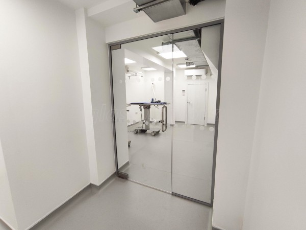 DAA Vet Care (Maida Vale, London): Glass Partitions For Vet Practice Treatment Rooms