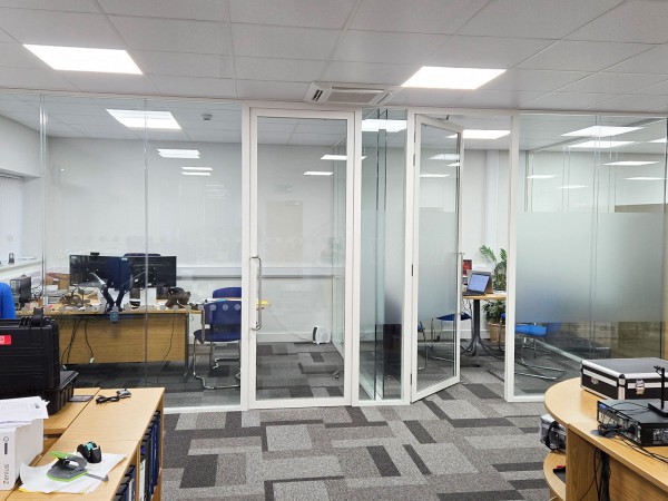 Davis Derby (Derby, Derbyshire): Single and Double Glazed Office Partitions