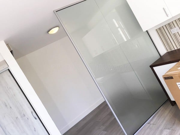 Decorean Ltd (Lewisham, London): Office Glass Wall Divider Open Ended Partition