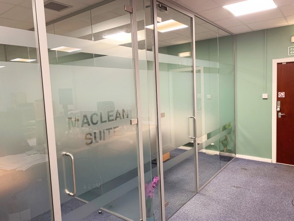 Dougall Baillie Associates (East Kilbride, Scotland): Glass Office Partitions With Acoustic Glazing