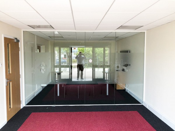 Dynapac (Rugby, Warwickshire): Glazed Office Partition Fit-Out