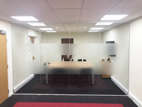 Dynapac (Rugby, Warwickshire): Glazed Office Partition Fit-Out