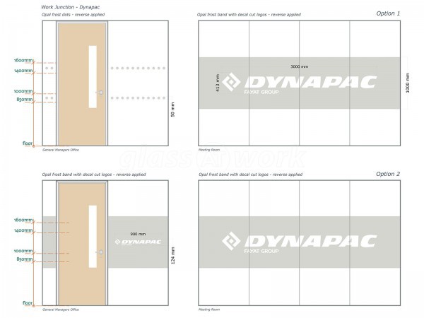 Dynapac (Rugby, Warwickshire): Glazed Office Partition Fit-Out