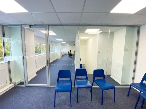 Double Glazed Frameless Glass Office Partitioning