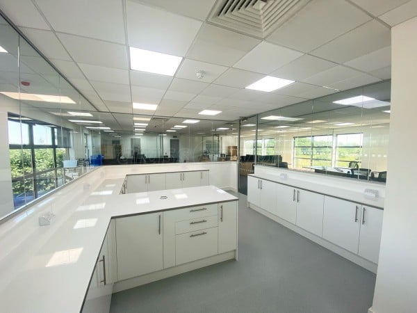 ESB Developments (South Normanton, Derbyshire): Glass Partitions For Office and Laboratory Space