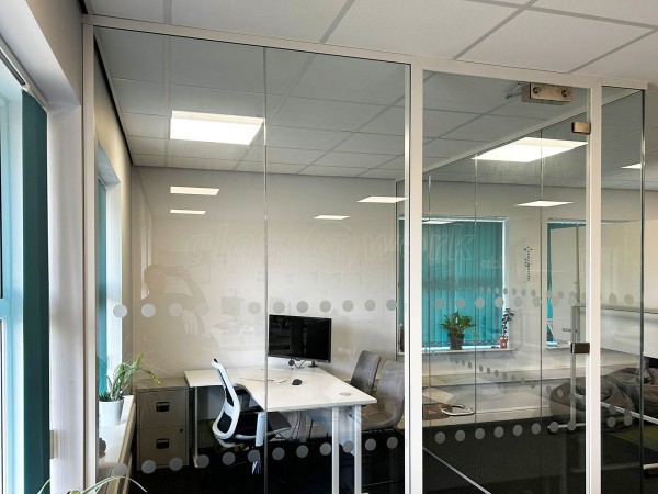 Echo Web Solutions (Peterborough, Cambridgeshire): Toughened Glass Office