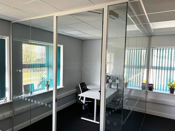 Echo Web Solutions (Peterborough, Cambridgeshire): Toughened Glass Office