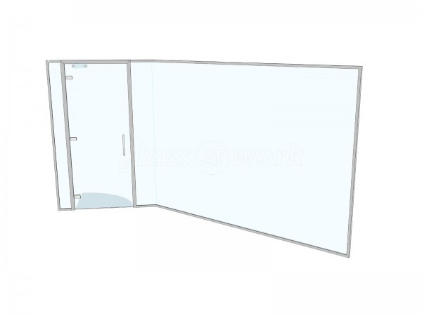 Edge Networks (Gloucester, Gloucestershire): Glass Office and Server Room