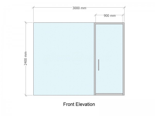 Elecbuild Ltd (Colchester, Essex): Double Glazed Acoustic Glass Wall, With Laminated Soundproofed Glazing