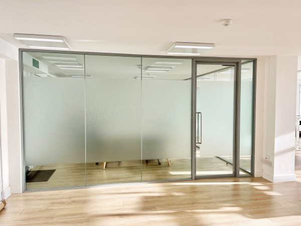 Elevate Education (Fulham, London): Double Glazed Commercial Glass Office Installation With Soundproofing