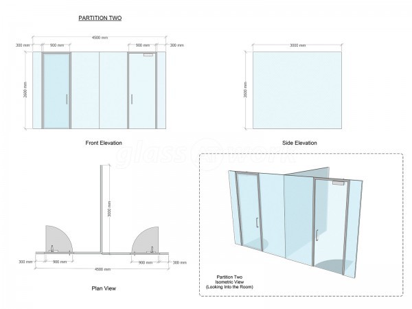 Elevate Education (Fulham, London): Double Glazed Commercial Glass Office Installation With Soundproofing