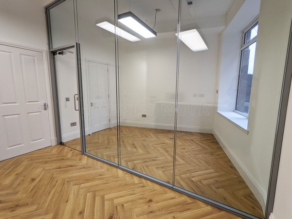 Energy Source Limited (Falkirk, Scotland): Double Glazed Glass Partition Wall [for sound reduction]