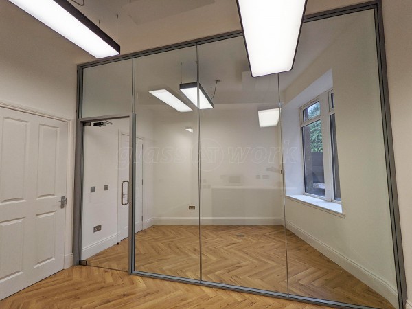 Energy Source Limited (Falkirk, Scotland): Double Glazed Glass Partition Wall [for sound reduction]