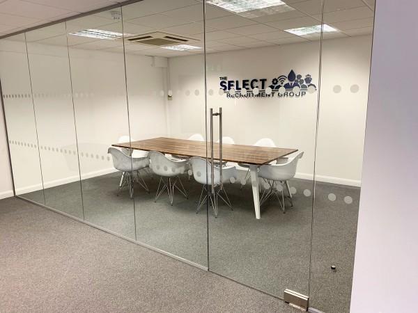 Select Offshore (Billericay, Essex): Toughened Safety Glass Partition Wall & Door