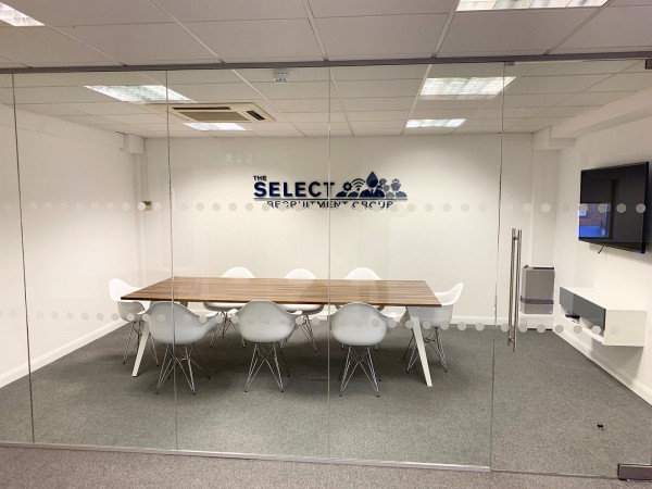 Select Offshore (Billericay, Essex): Toughened Safety Glass Partition Wall & Door