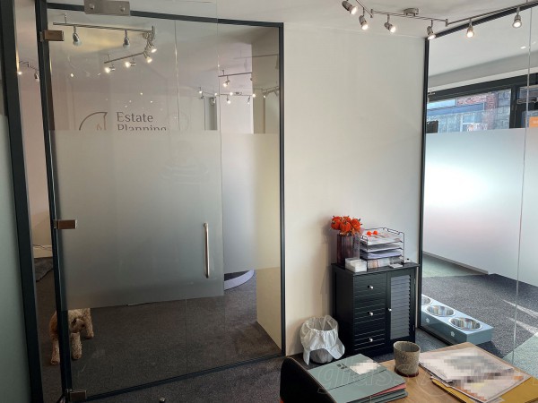 Estate Planning Solutions (Macclesfield, Cheshire): Three-Sided Glass Office
