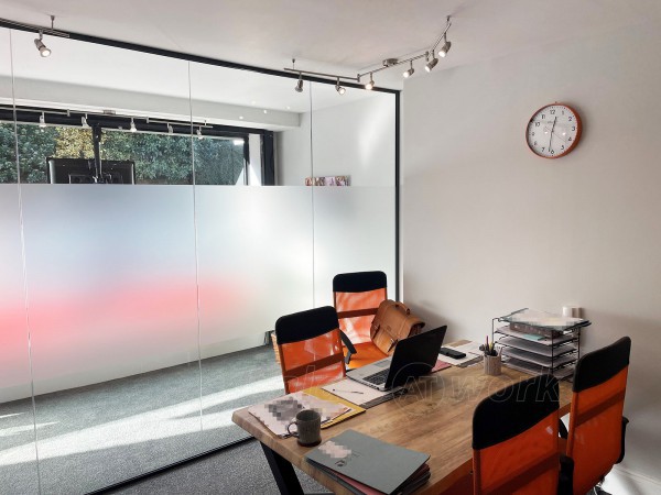Estate Planning Solutions (Macclesfield, Cheshire): Three-Sided Glass Office