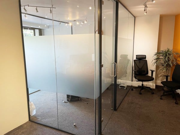 Estate Planning Solutions (Macclesfield, Cheshire): Three-Sided Glass Office