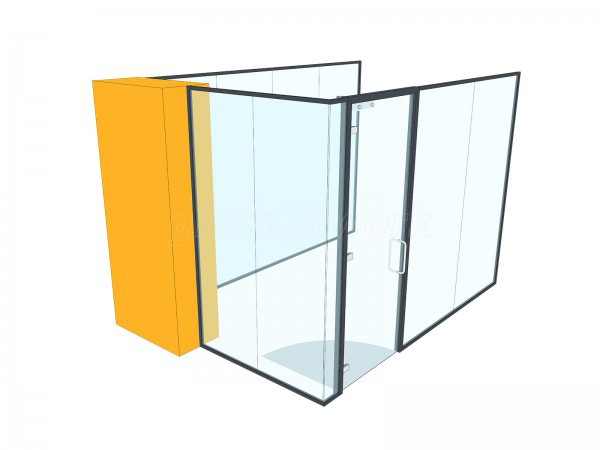 Estate Planning Solutions (Macclesfield, Cheshire): Three-Sided Glass Office