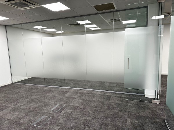 Facilities Solutions (Midlands) (Solihull, West Midlands): Glass Office Partitions With Frameless Doors