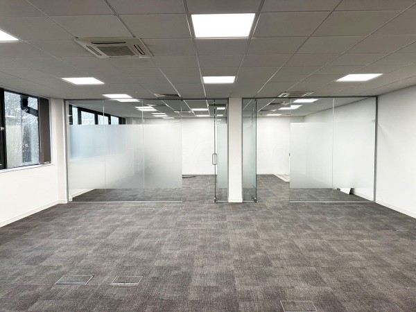 Facilities Solutions (Midlands) (Solihull, West Midlands): Glass Office Partitions With Frameless Doors