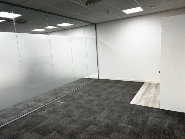 Facilities Solutions (Midlands) (Solihull, West Midlands): Glass Office Partitions With Frameless Doors