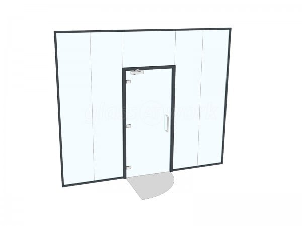 Fairview Financial Management (Rayleigh, Essex): Reception Acoustic Glass Office Partition
