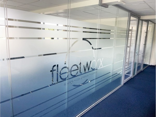 Fleetworx (Warwick, Warwickshire): Office Double Glazed Acoustic Glass Partitioning