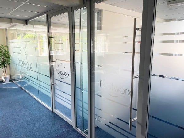 Fleetworx (Warwick, Warwickshire): Office Double Glazed Acoustic Glass Partitioning