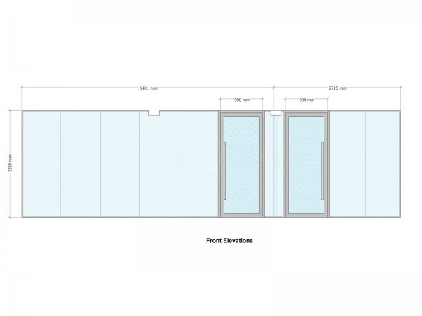 Fleetworx (Warwick, Warwickshire): Office Double Glazed Acoustic Glass Partitioning