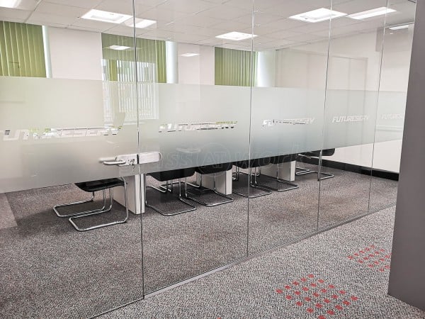 FUTURESERV Ltd (Central Liverpool, Merseyside): Toughened Glass Partition Office Divider