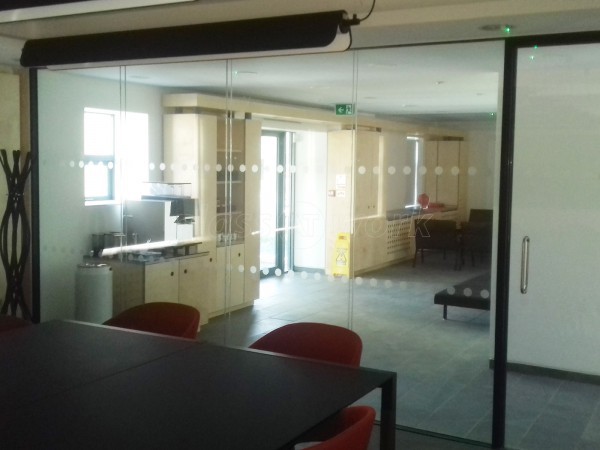 GPF Lewis (Milton Keynes, Buckinghamshire): Double Glazed Acoustic and Single Glazed Frameless Toughened Glass Partitions