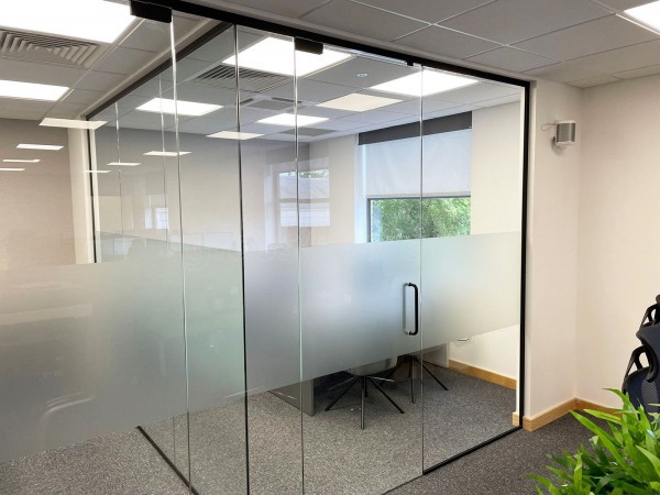 George Wilson Developments (Faversham, Kent): T-Bar and Frameless Glass Office Partitioning