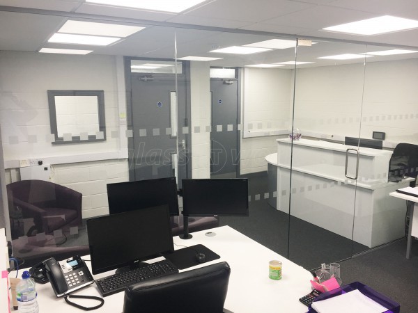 20/30 Labs Ltd (Nene Valley, Northampton): Glazed Office Partitioning