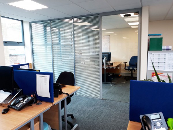 Carlisle & Eden Citizens Advice (Carlisle, Cumbria): Double Glazed Partitions With Integrated Blinds For Privacy