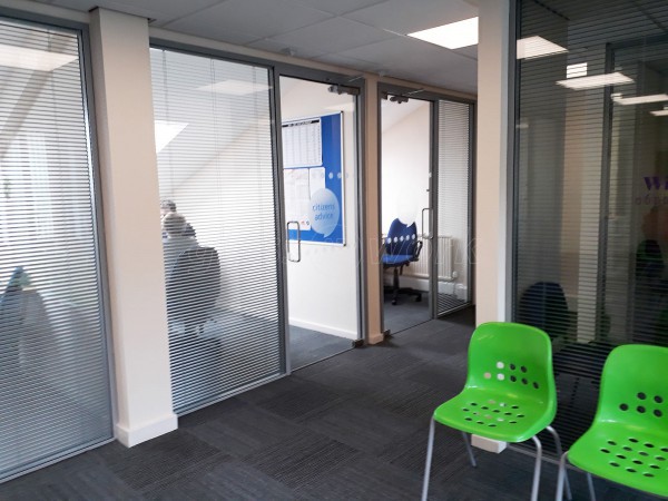Carlisle & Eden Citizens Advice (Carlisle, Cumbria): Double Glazed Partitions With Integrated Blinds For Privacy
