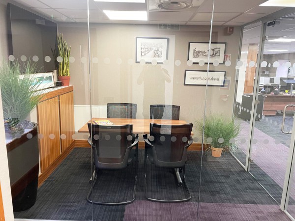 The Glenturret Distillery (Crieff, Scotland): Acoustic Glass Corner Office