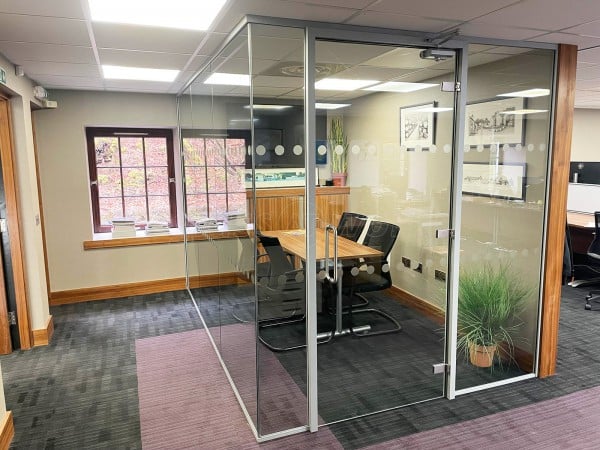The Glenturret Distillery (Crieff, Scotland): Acoustic Glass Corner Office