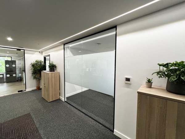 Global CxM Gecko Software DTI Project Solutions (Whitstable, Kent): Glass Office Partitions