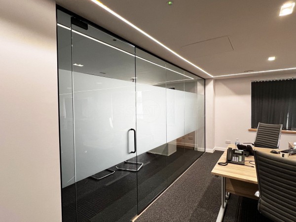 Global CxM Gecko Software DTI Project Solutions (Whitstable, Kent): Glass Office Partitions