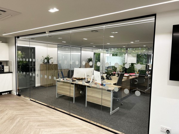 Global CxM Gecko Software DTI Project Solutions (Whitstable, Kent): Glass Office Partitions