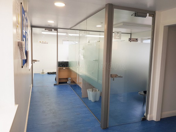Dales Marine Services / Garvel Clyde (Greenock, Renfrewshire): Glass Office Walls and Doors