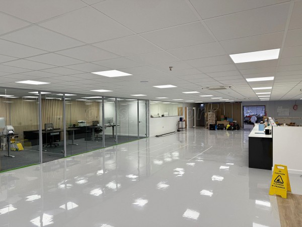 HB Sensors (Bognor Regis, West Sussex): Multiple Glass Partition Offices