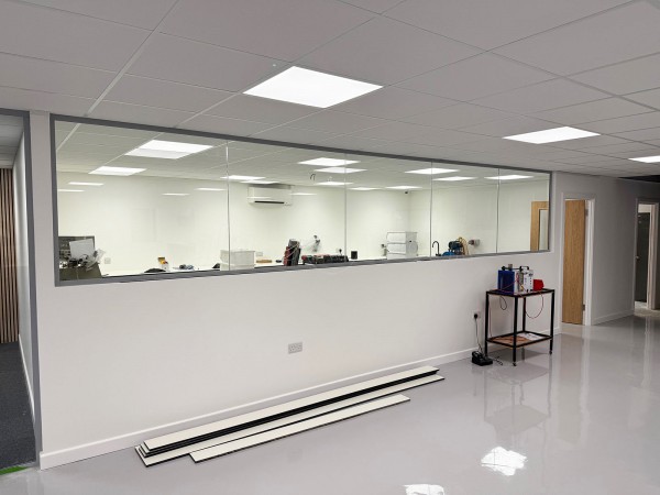 HB Sensors (Bognor Regis, West Sussex): Multiple Glass Partition Offices