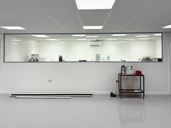 HB Sensors (Bognor Regis, West Sussex): Multiple Glass Partition Offices