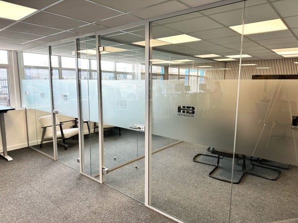 HB Sensors (Bognor Regis, West Sussex): Glass Office Partitions With Soundproofing