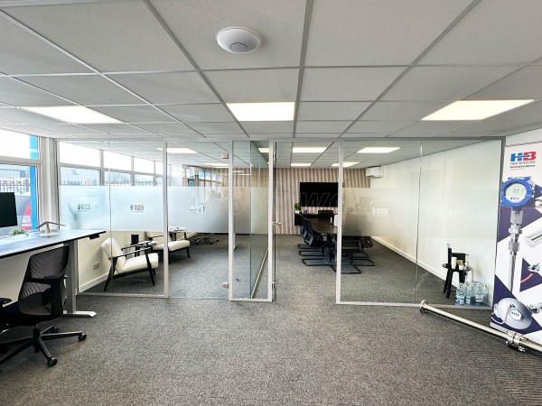 HB Sensors (Bognor Regis, West Sussex): Glass Office Partitions With Soundproofing