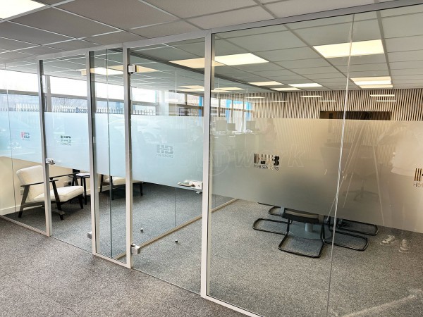 HB Sensors (Bognor Regis, West Sussex): Glass Office Partitions With Soundproofing