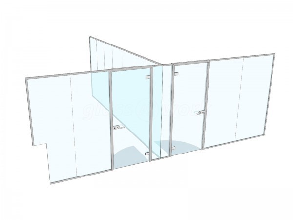 HB Sensors (Bognor Regis, West Sussex): Glass Office Partitions With Soundproofing